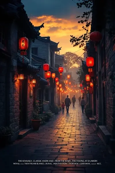 长巷 经典家庭电影海报