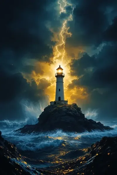 长夜灯塔 悬疑剧集海报